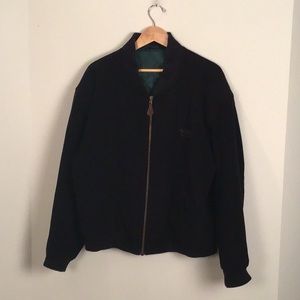 Hugo Boss black wool bomber size 54. XL